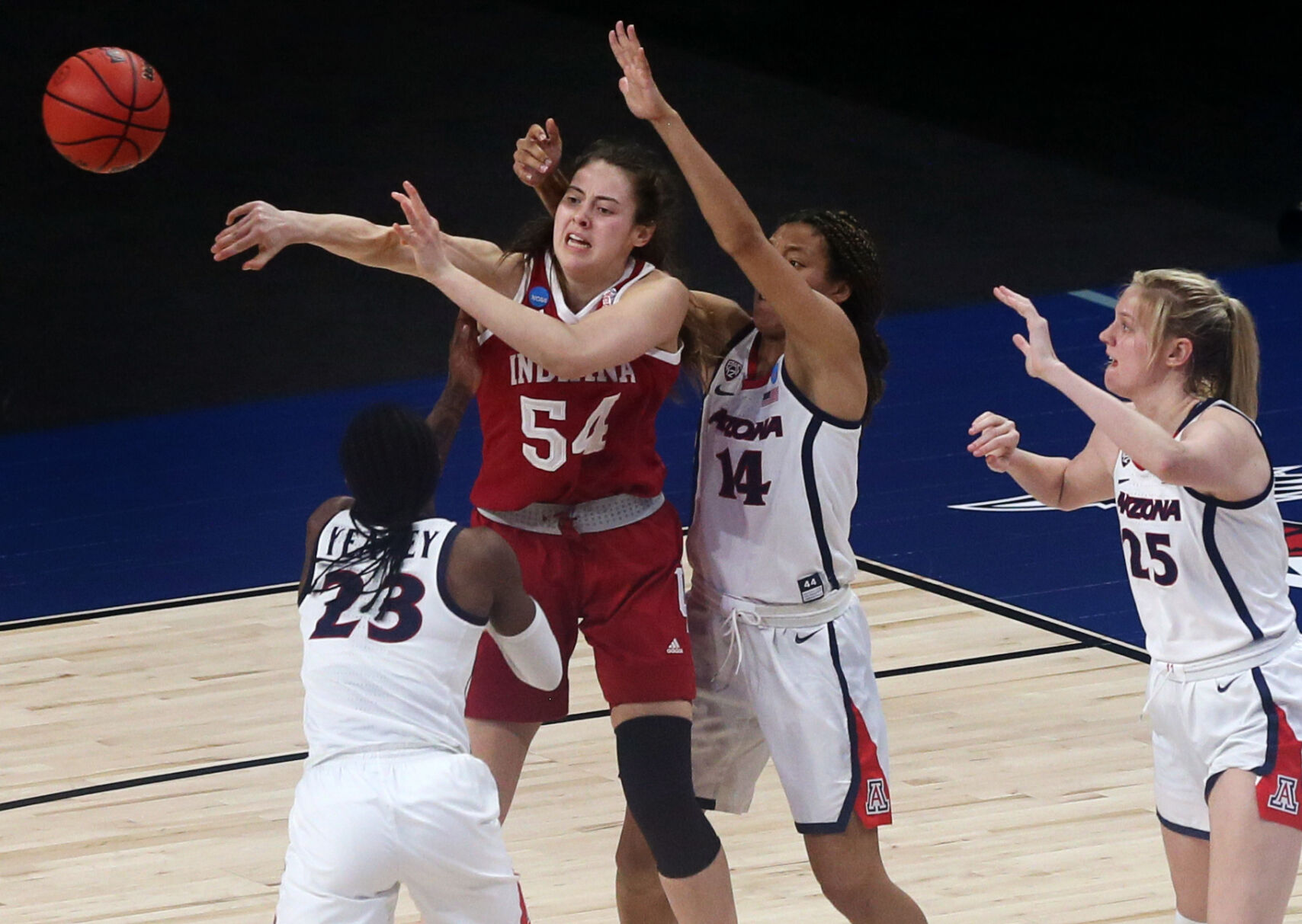 Arizona vs. Indiana, NCAA women's basketball